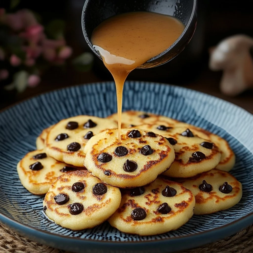 Recette Crêpe au yaourt et aux pépites de chocolat