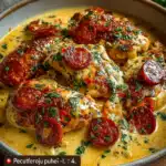 Poulet Crémeux au Chorizo