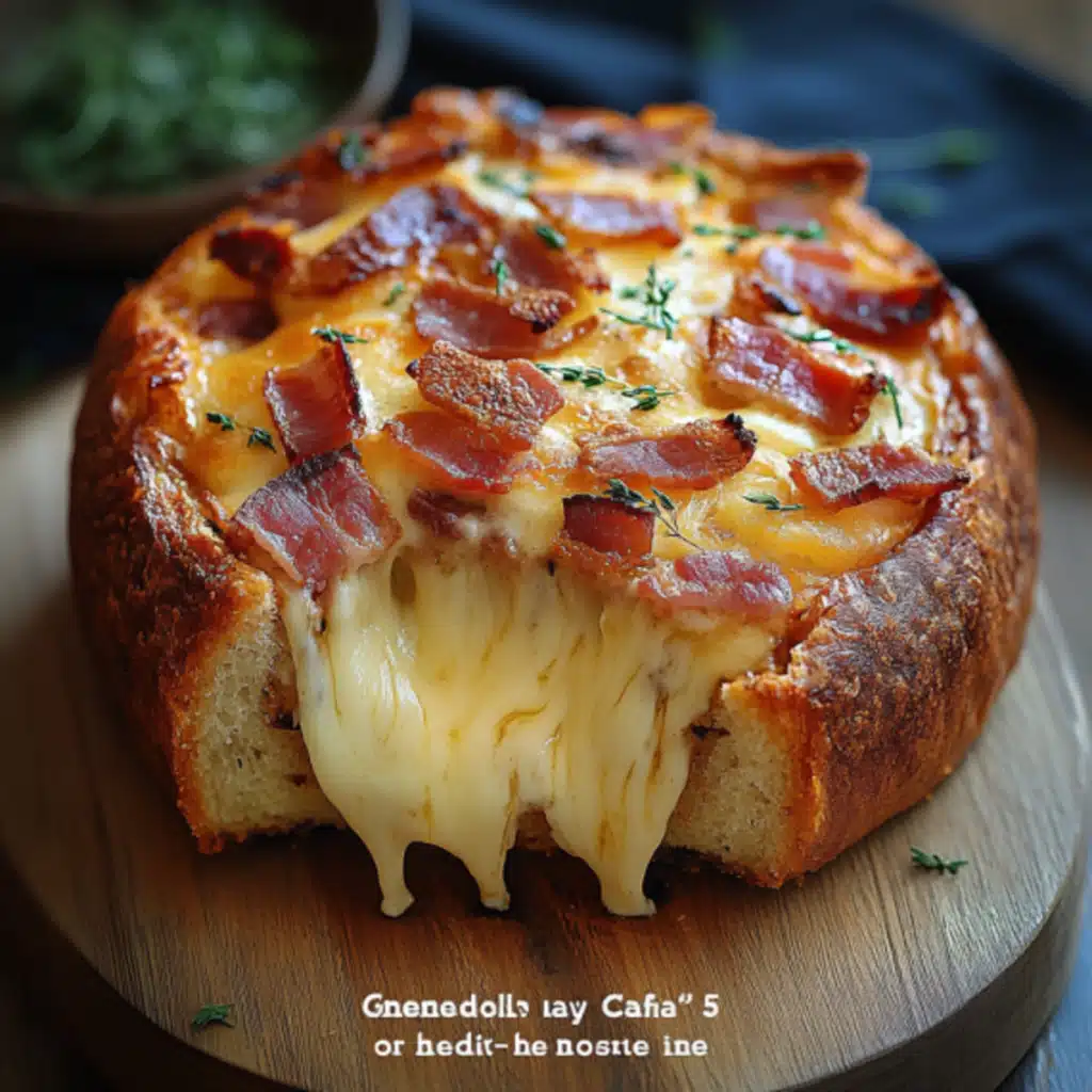 Cake Camembert Lardons