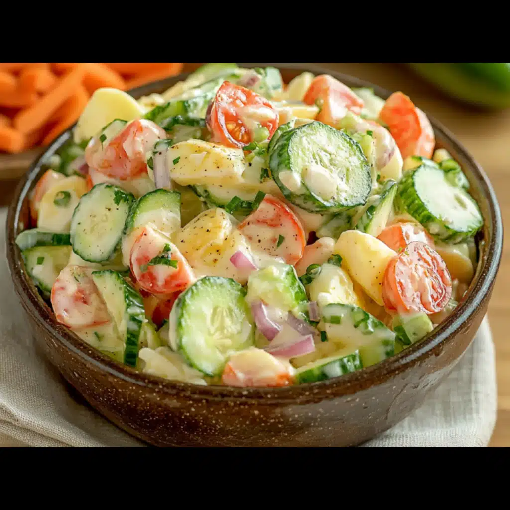 salade de concombres