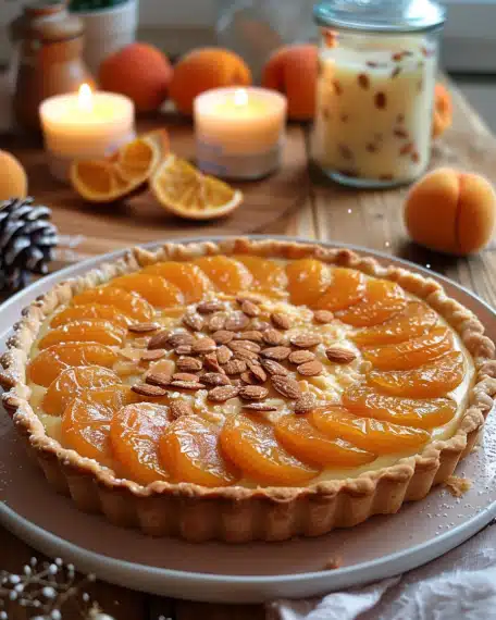 TARTE AMANDINE AUX ABRICOTS