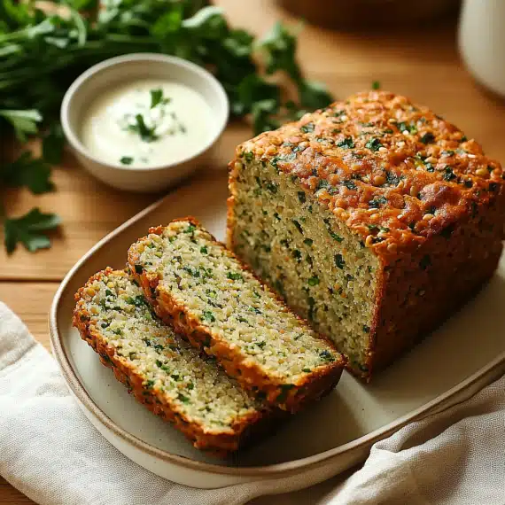 pain aux lentilles corail et aux herbes