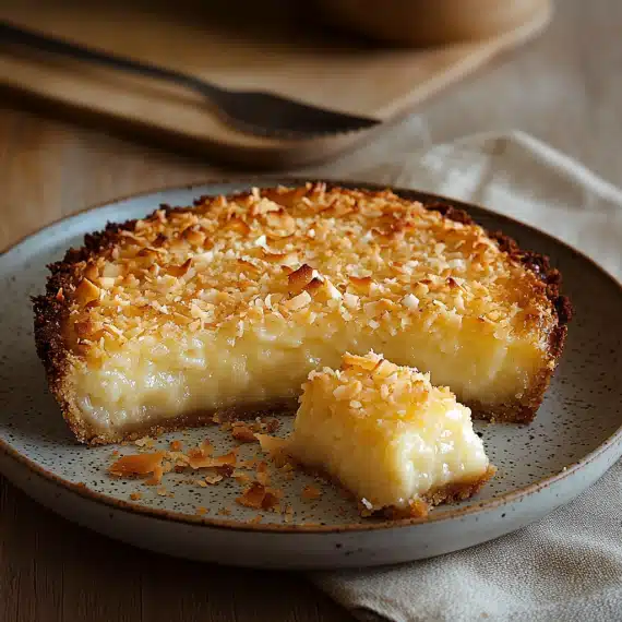 Tarte à la Noix de Coco Sans Croûte 