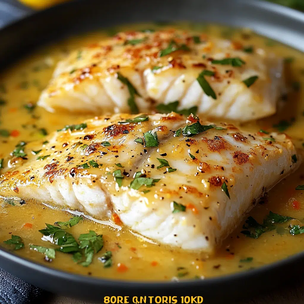 Filet de poisson à la sauce citron