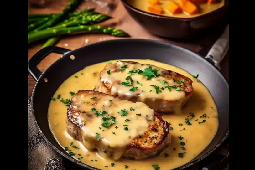 Escalopes de Veau Sauce Savoyarde