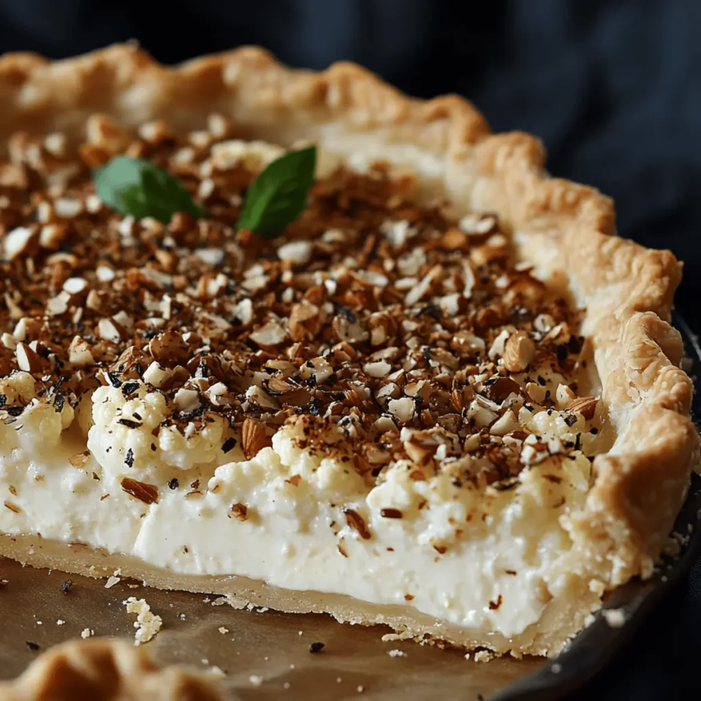 Tarte Chou-Fleur & Boursin Noix