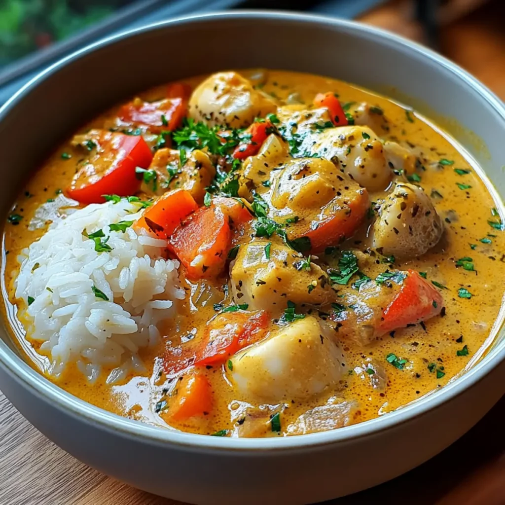 Blanquette Coco et Curry