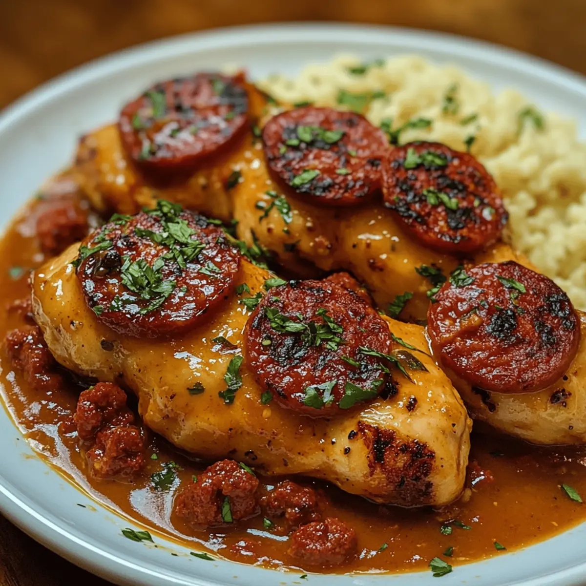 Poulet Fondant au Chorizo