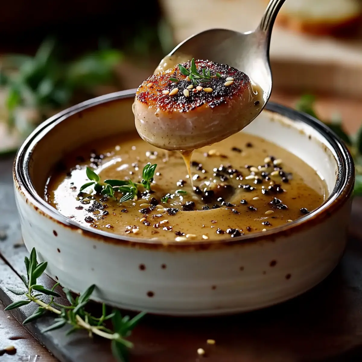 Sauce au Poivre Crémeuse