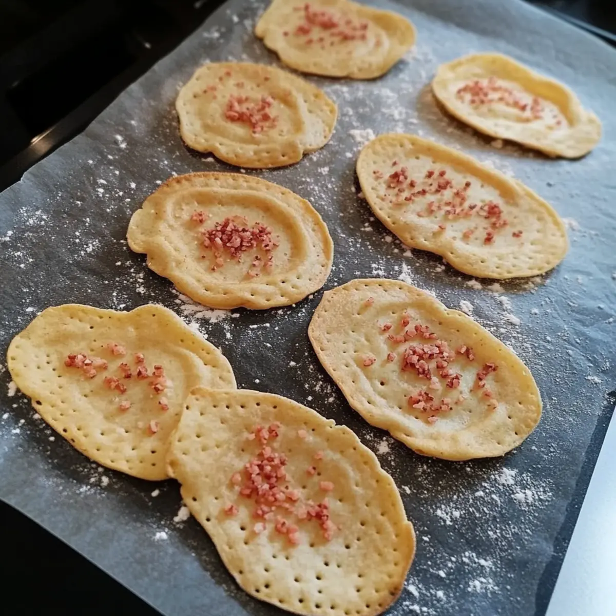 Tuiles salées pour apéro