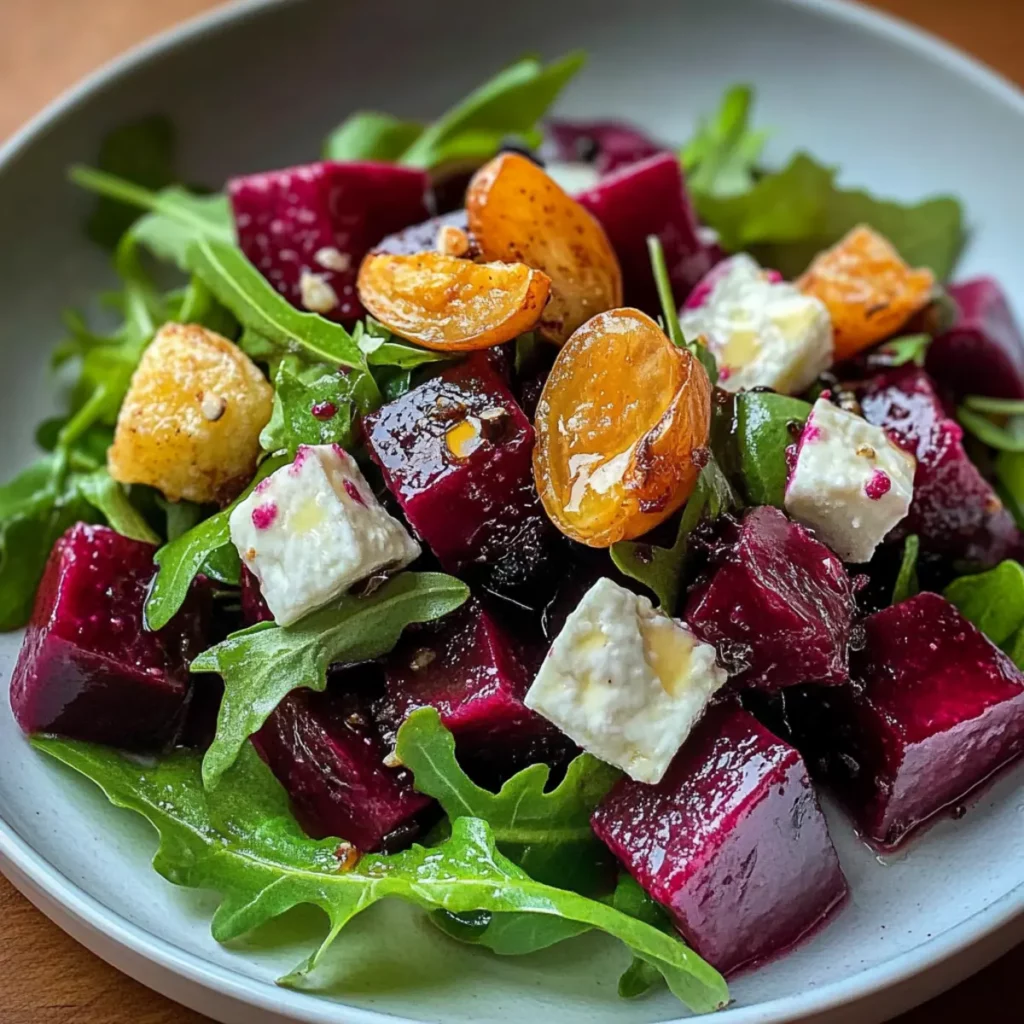 SALADE DE BETTERAVES ET NOIX