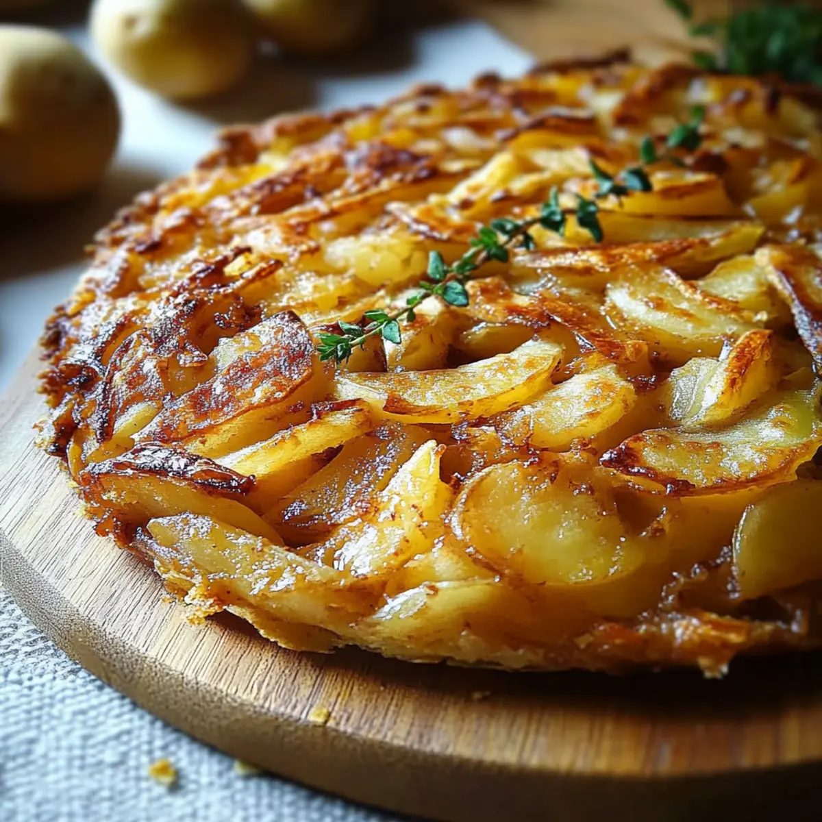 Galette de Pommes de Terre Alsacienne