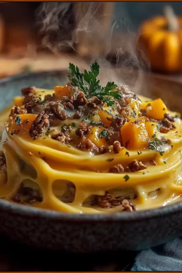 Pâtes d’automne gourmandes – la version fondante et délicieuse à tester absolument