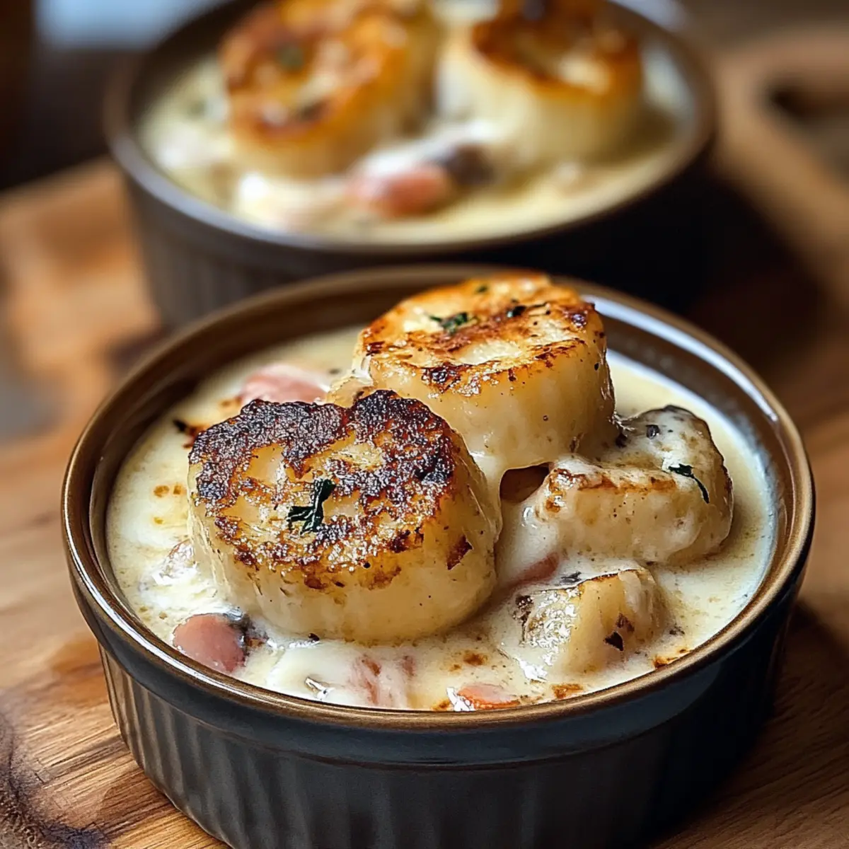 La Cassolette de la Mer, un trésor marin à savourer - Finished dish plated beautifully