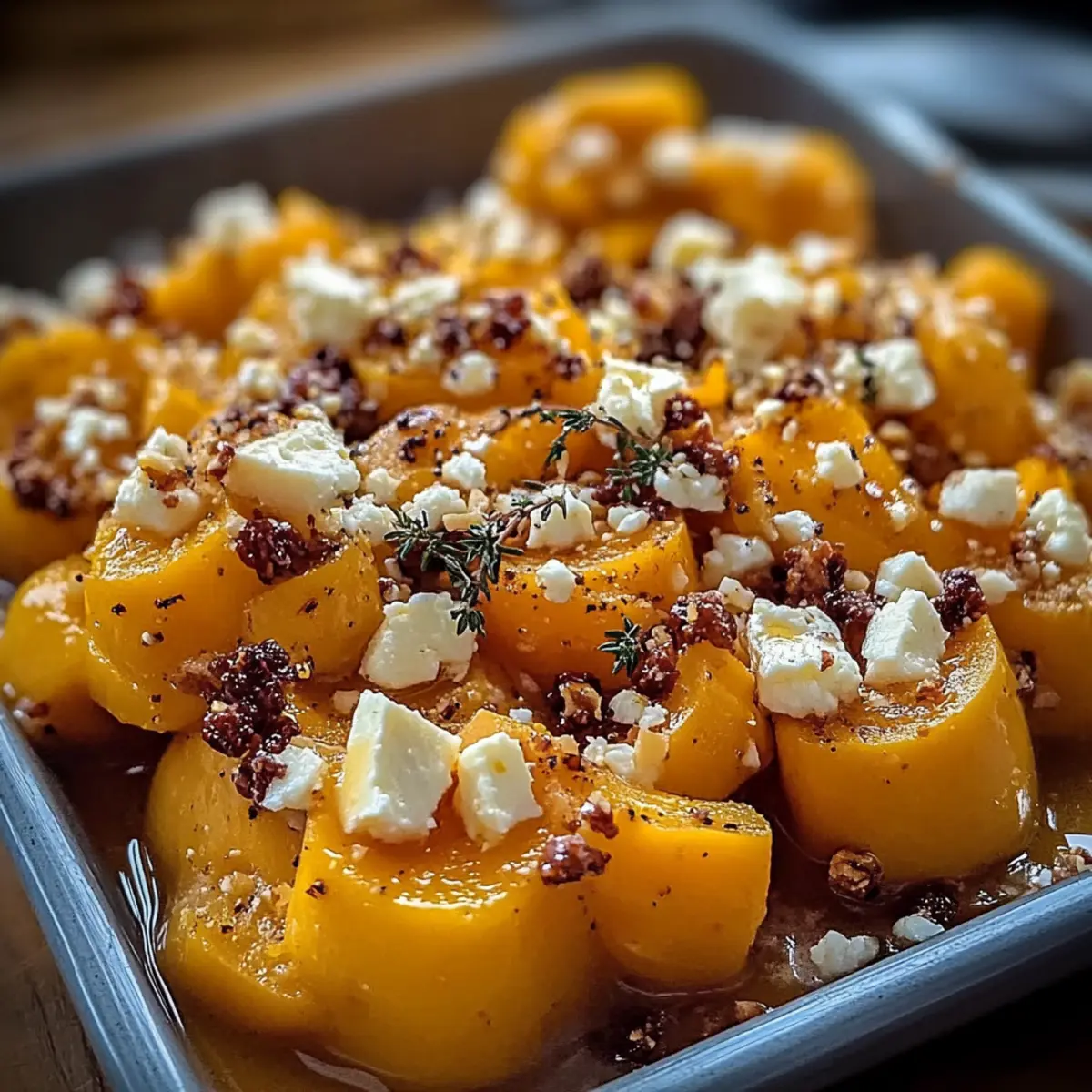 Butternut Rôti au Miel, Thym, Feta et Noisettes : L’Accord Parfait de Douceur et de Croquant ! - Ingredients prepared