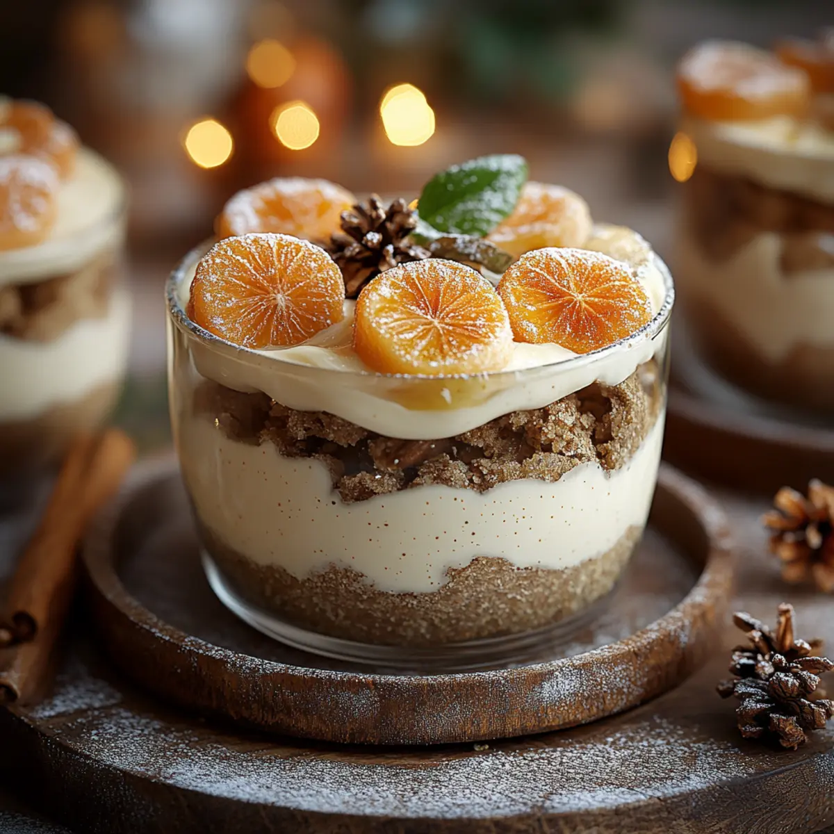 TIRAMISU DE NOËL AUX SPÉCULOOS ET CLÉMENTINES