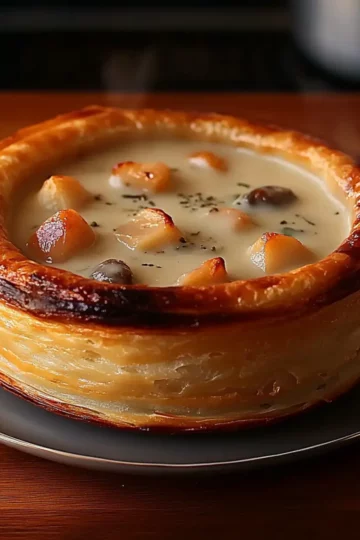 Vol-au-vent aux Fruits de Mer : Un Plat Raffiné et Parfait pour les Fêtes