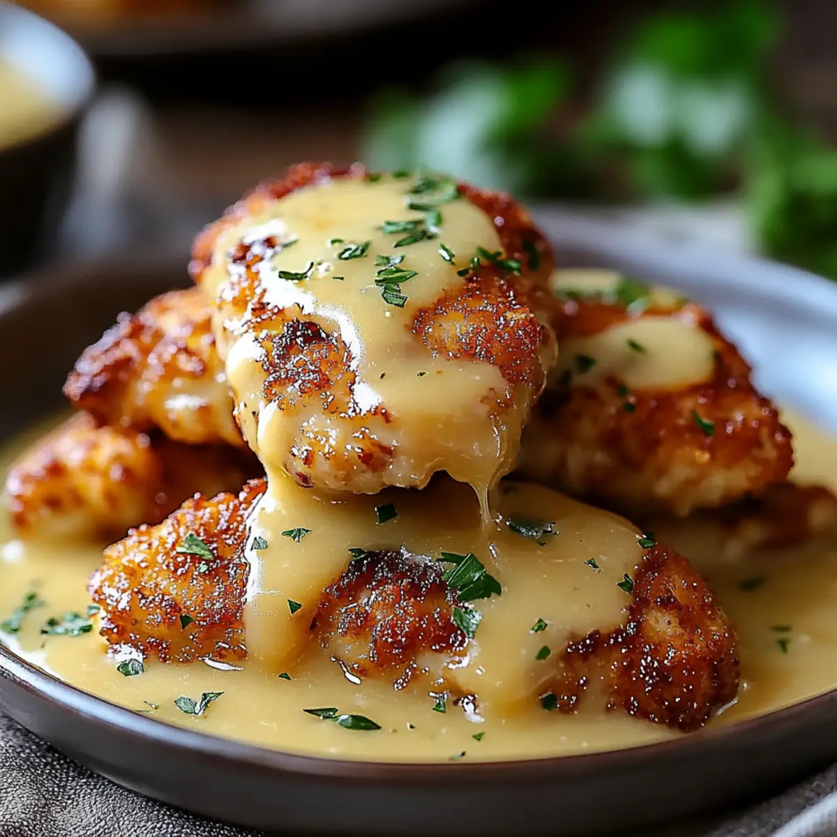 Poulet Croquant avec Sauce Moutarde au Miel : un délice ! - Ingredients prepared
