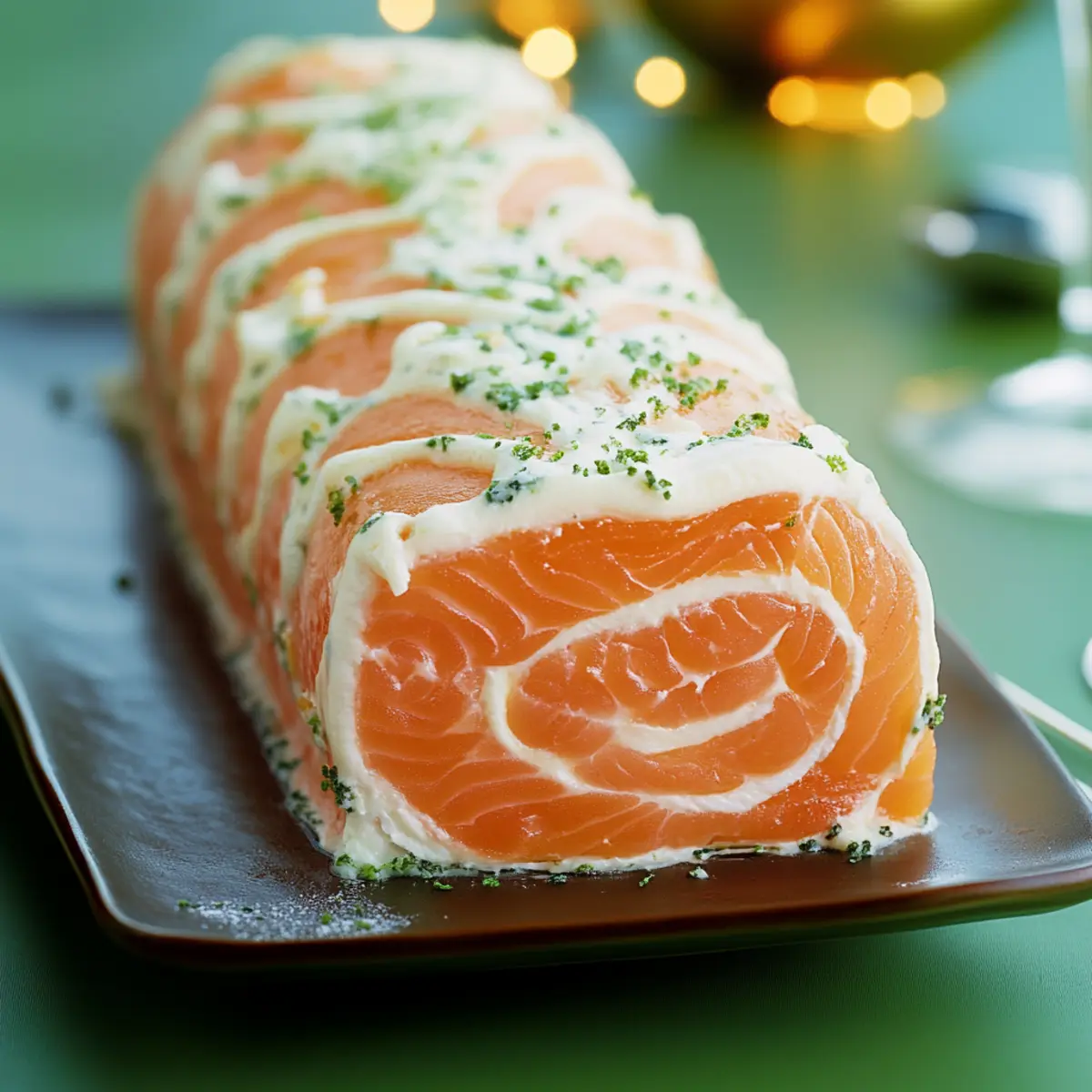 Bûche au Saumon & Fromage Frais : Un Délice Festif Tout en Fraîcheur - Ingredients prepared