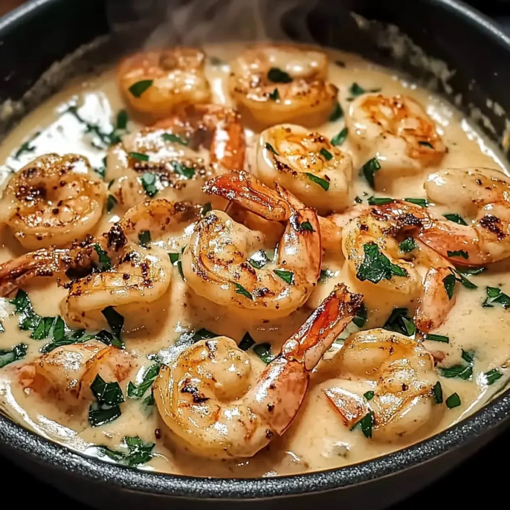 Crevettes Crémeuses Toscane