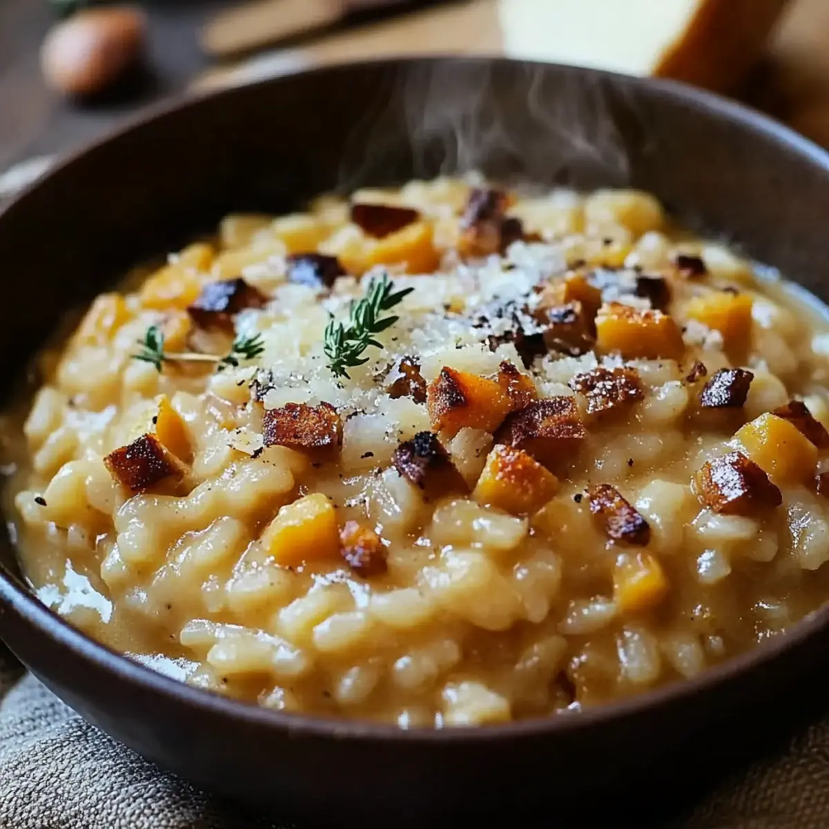 Risotto de Crozets au Potimarron & Comté : Une Recette Incroyable Ultime - Close-up of delicious texture