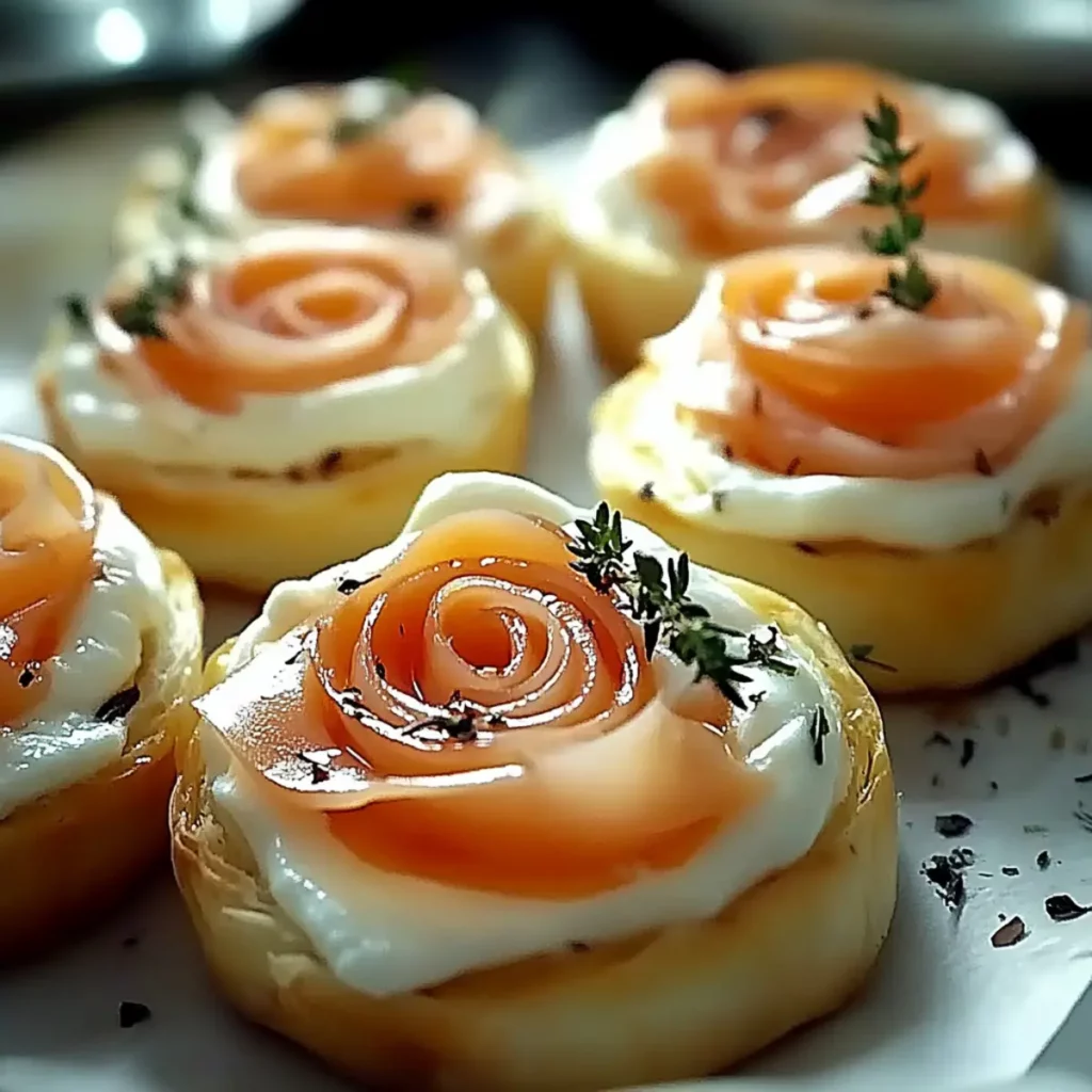 Roulés Feuilletés Saumon Fumé Fromage Frais Apéro Facile et Chic