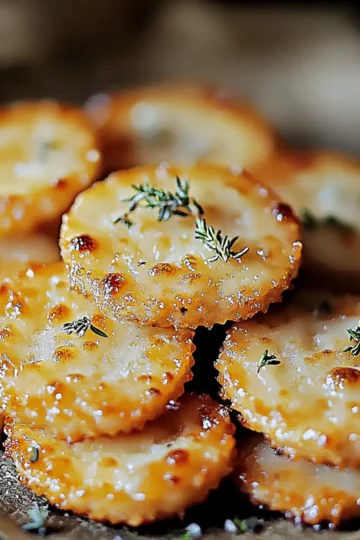 Cookies Apéritifs au Parmesan : Savourez des délices croustillants