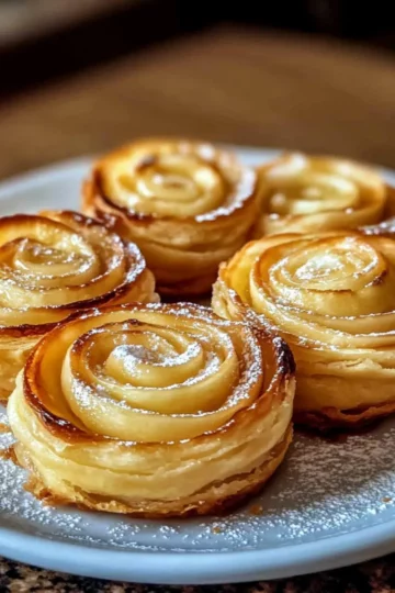 Roulés Feuilletés aux Pommes Express