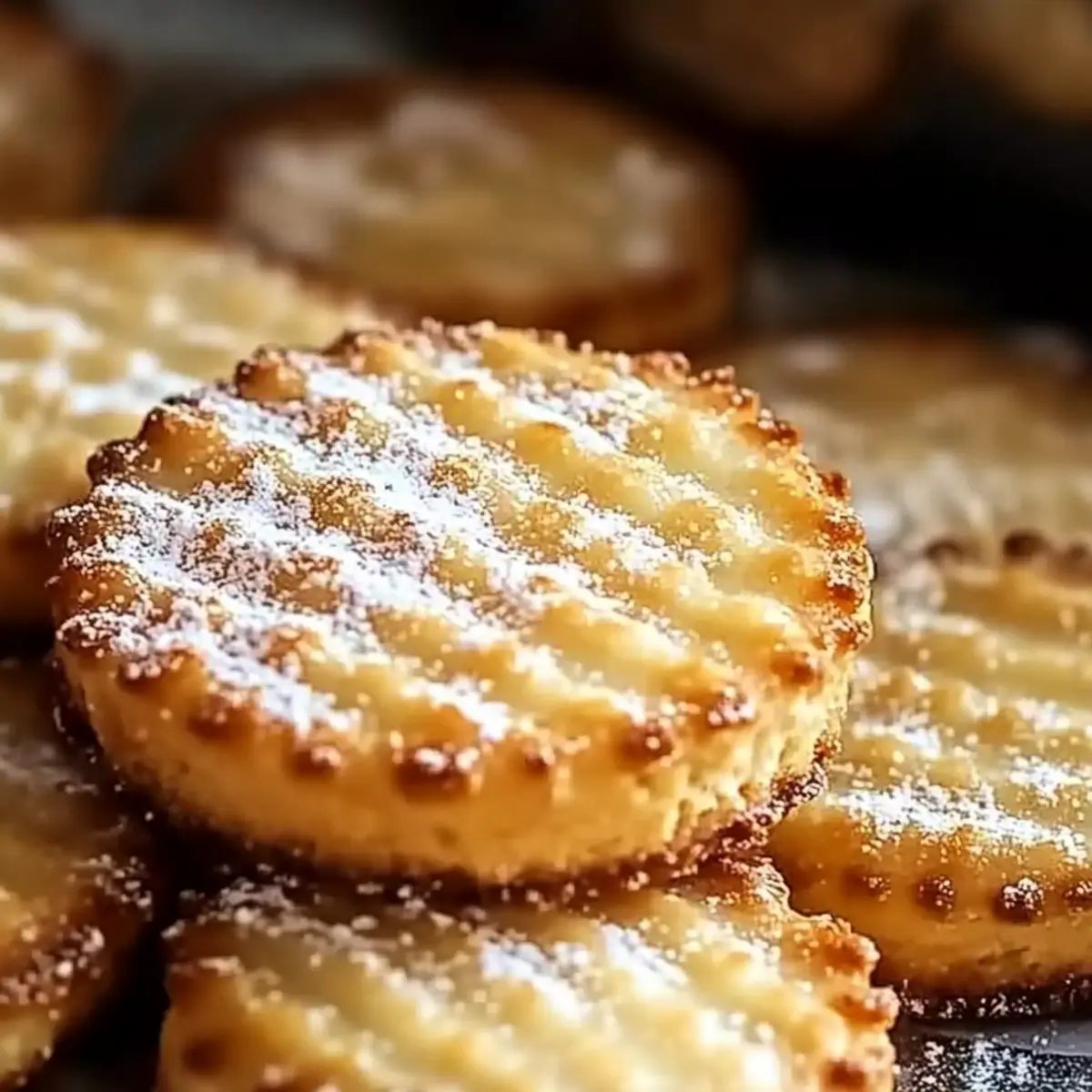 Biscuits au beurre salé français - Finished dish plated beautifully