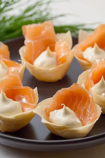 Petites bouchées au saumon