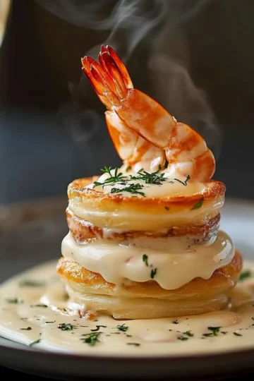 Vol-au-vent homard élégant