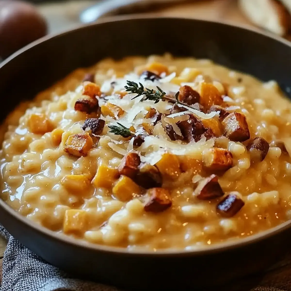 Risotto de Crozets au Potimarron & Comté : Une Recette Incroyable Ultime - Ingredients prepared