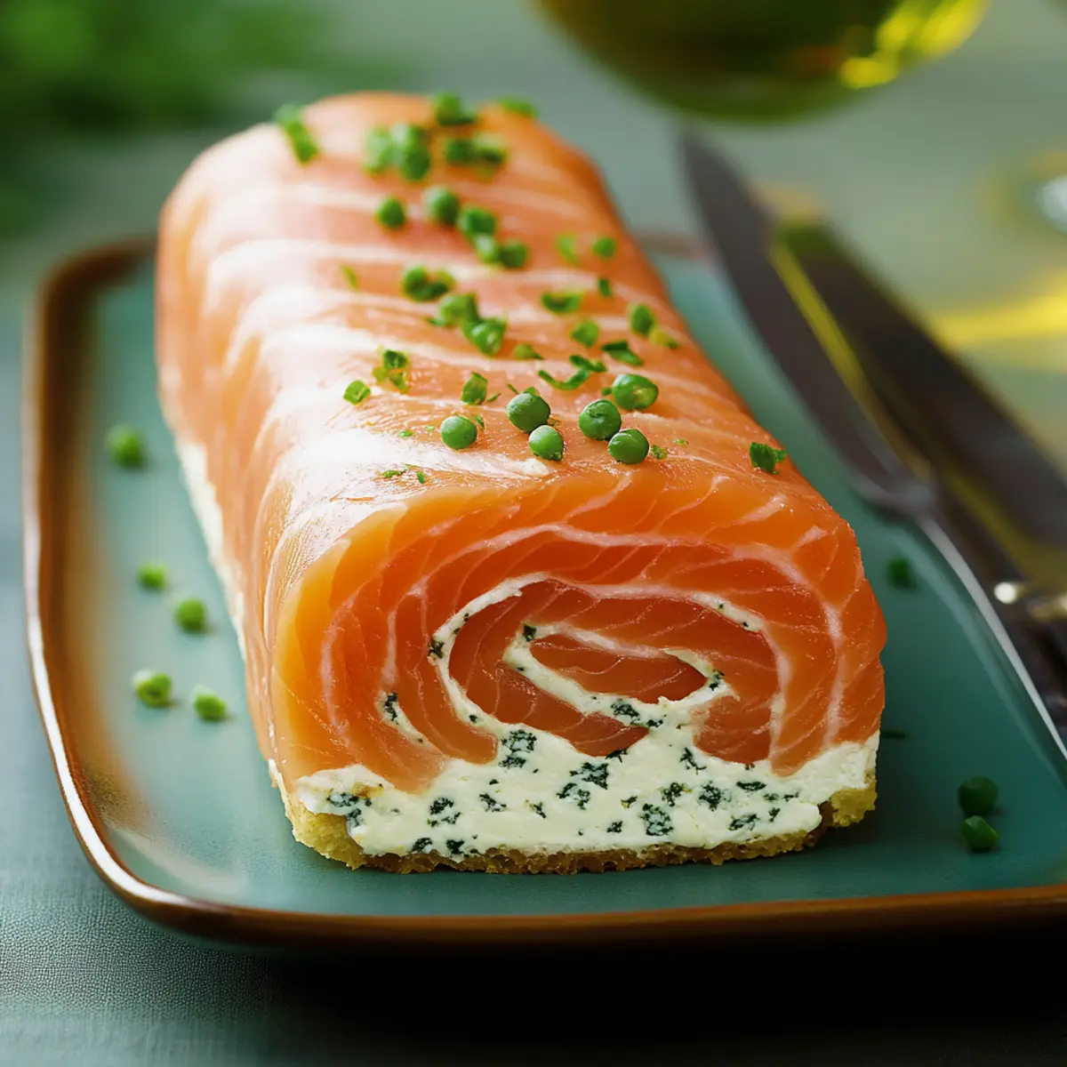 Bûche au Saumon & Fromage Frais : Un Délice Festif Tout en Fraîcheur
