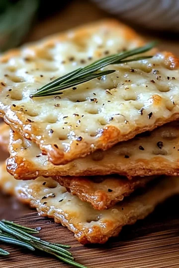 Craque Maison au Parmesan Romarin : Savoureux et Facile à Réaliser