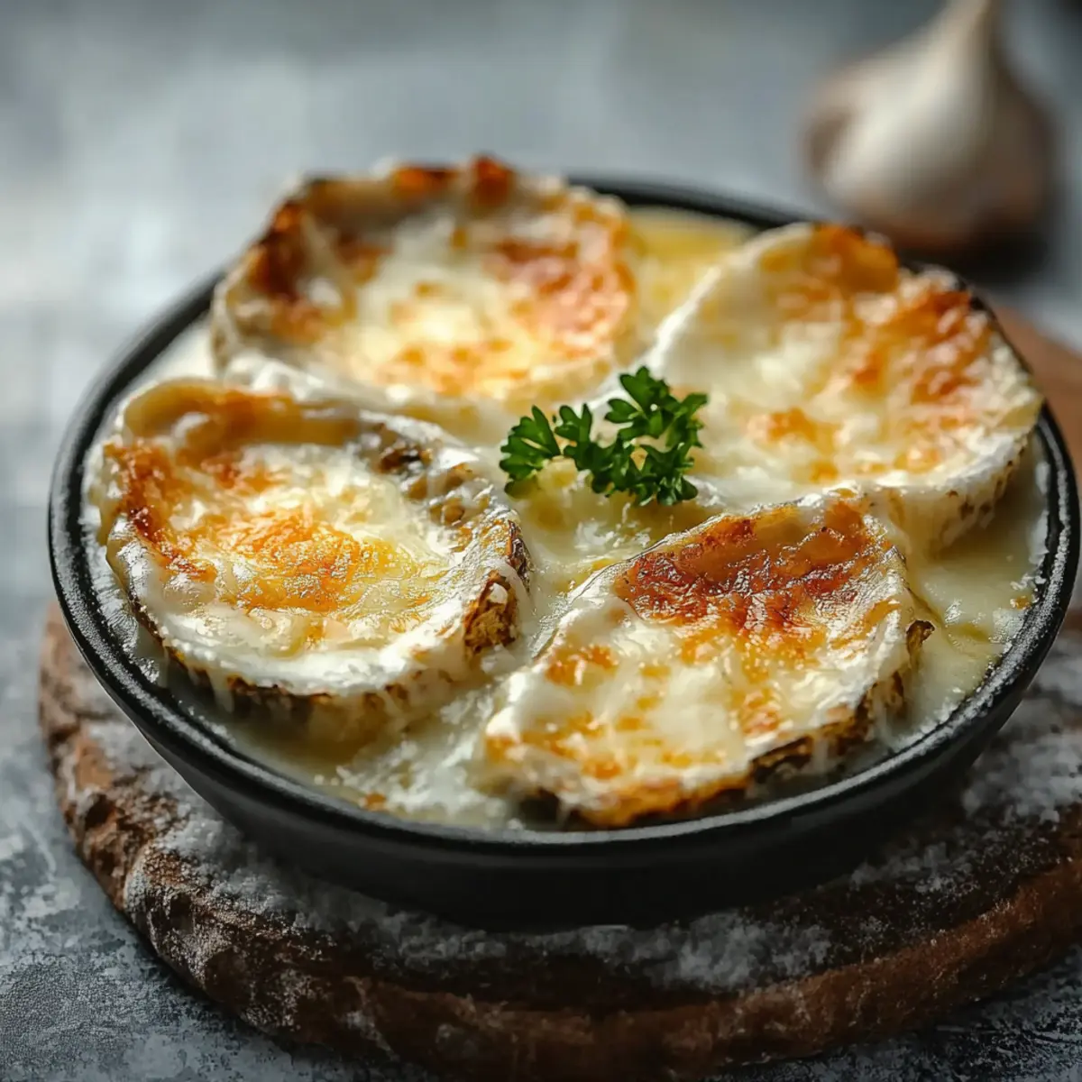 Huîtres Gratinées au Four