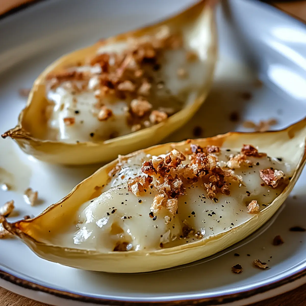 Gratin d’Endives au Roquefort et Noix : Une Recette Chic et Savoureuse pour Redécouvrir l’Endive - Ingredients prepared