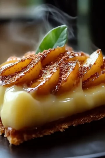 Tarte au Mascarpone et à la Pomme